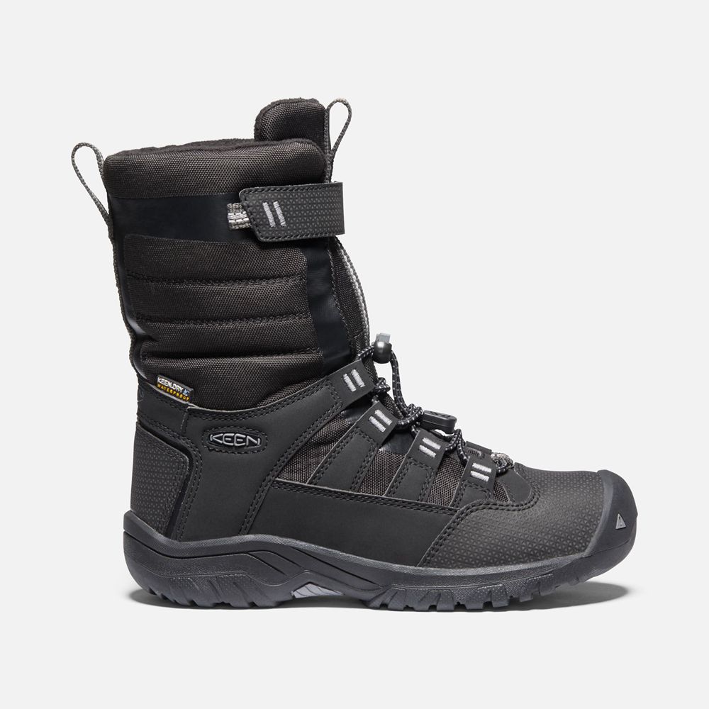 Bottes Hiver Keen Enfant Noir | Winterport Neo Waterproof | QVZWG-3802